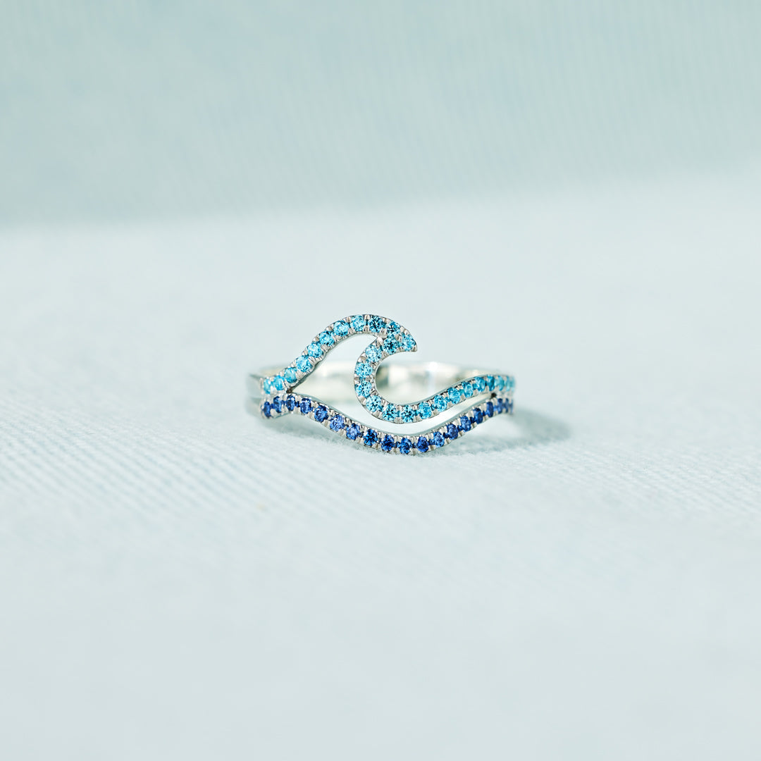 Double Wave Ring