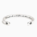 To My Besties – Through It All We Straighten Each Other's Crown Bangle