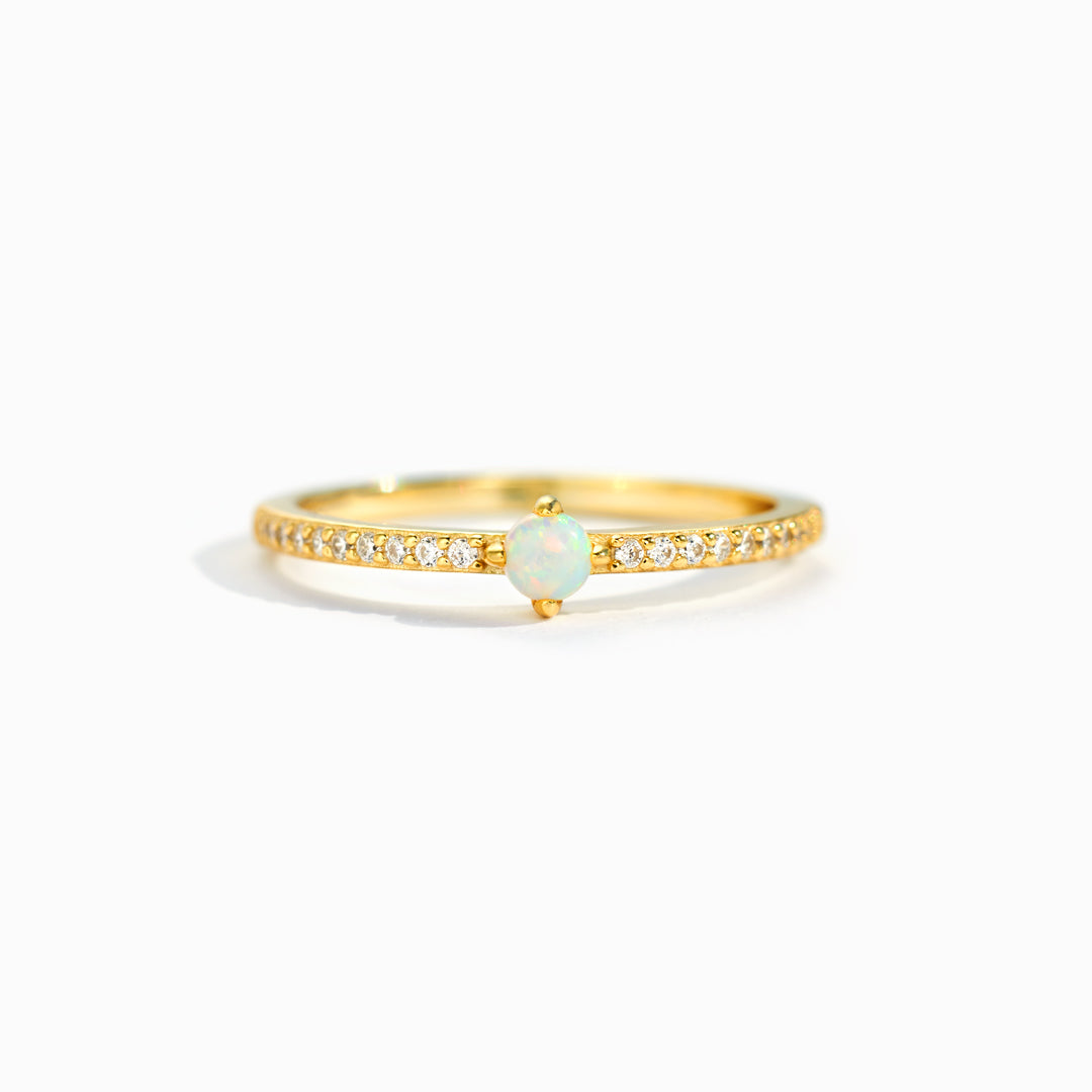 Multiple Opal Stones Ring Set