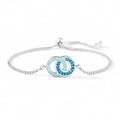 My Bestie We Are As One Linking Circles Bracelet