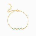 Triple Wave Bracelet