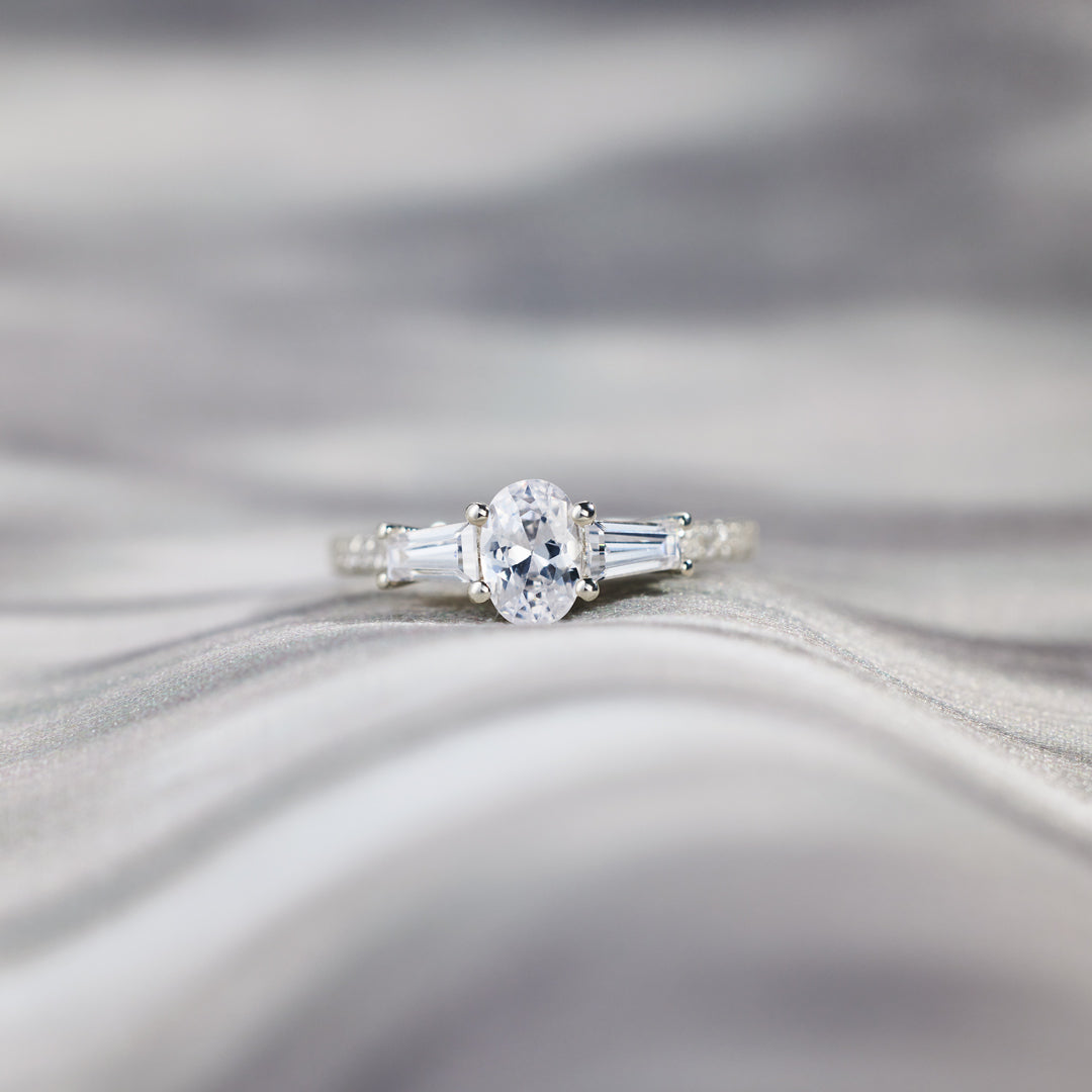 Oval-Cut Ring