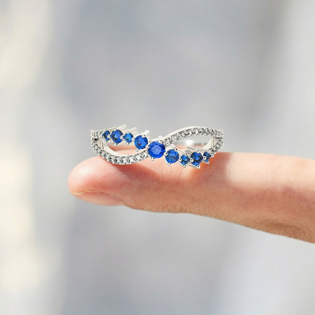 Mother-Daughter Weave Ring