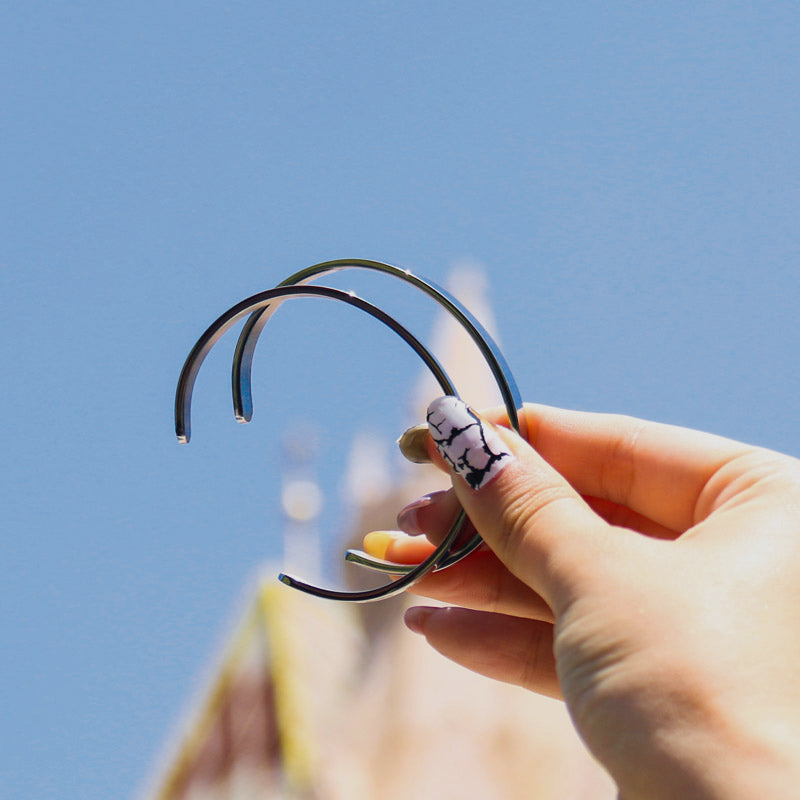 To My Besties – Through It All We Straighten Each Other's Crown Bangle