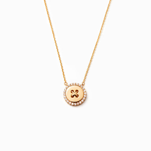 Button Necklace - Friend Holds Everything Together Like Buttons
