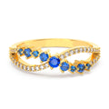 Mother-Daughter Weave Ring