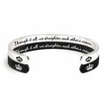 Through It All We Fix Each Other’s Crown Couple Bangle