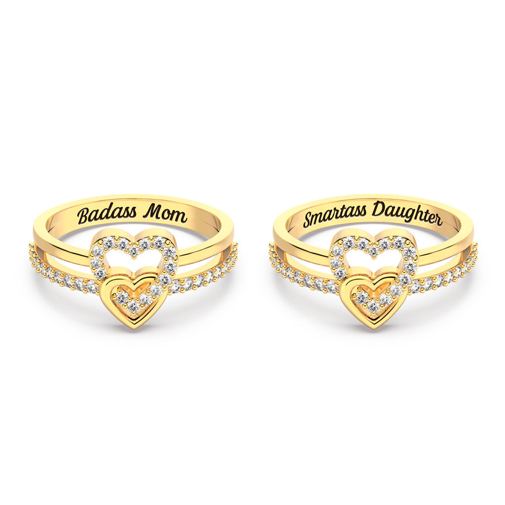 Like Mother Like Daughter Entwined Hearts Ring