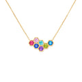 Mama's Mini Gang 1–8 Birthstone Hexagon Necklace