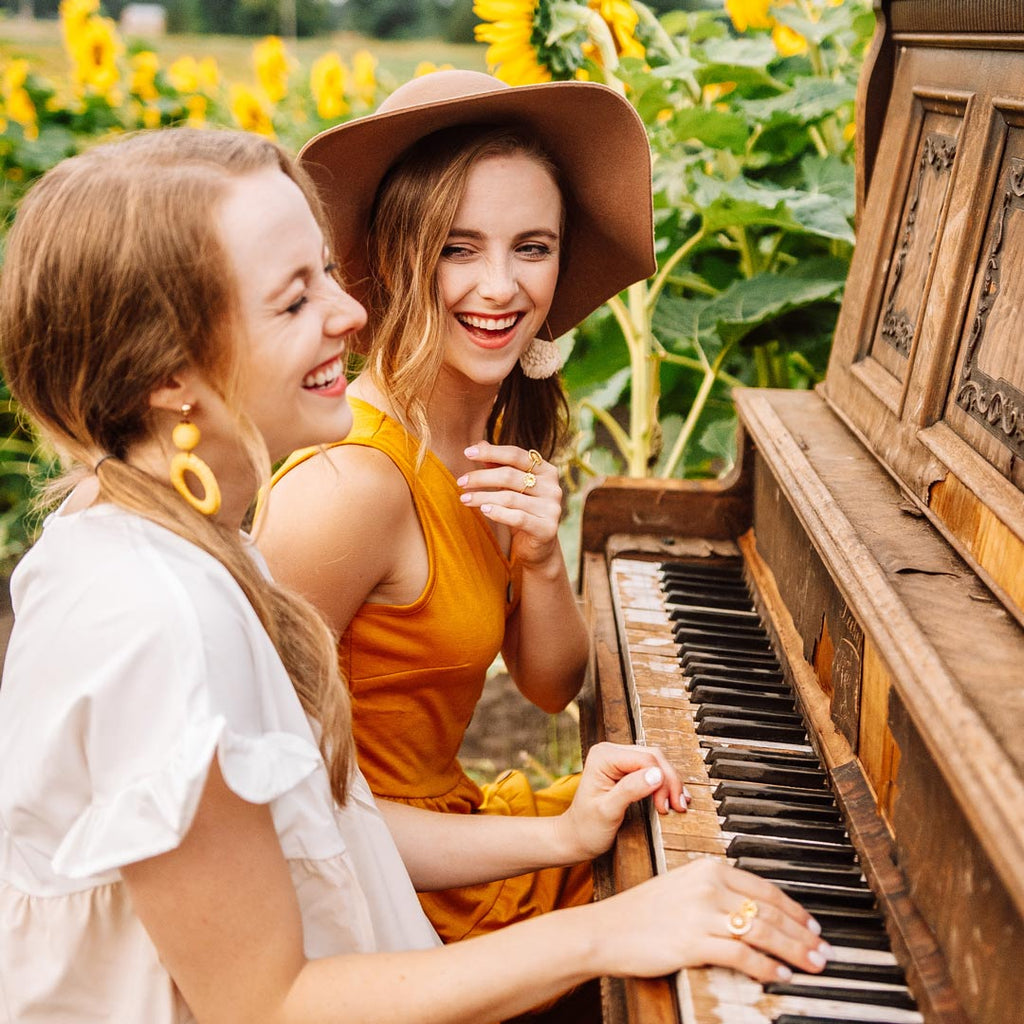 To My Besties – Through It All We Straighten Each Other's Crown Bangle