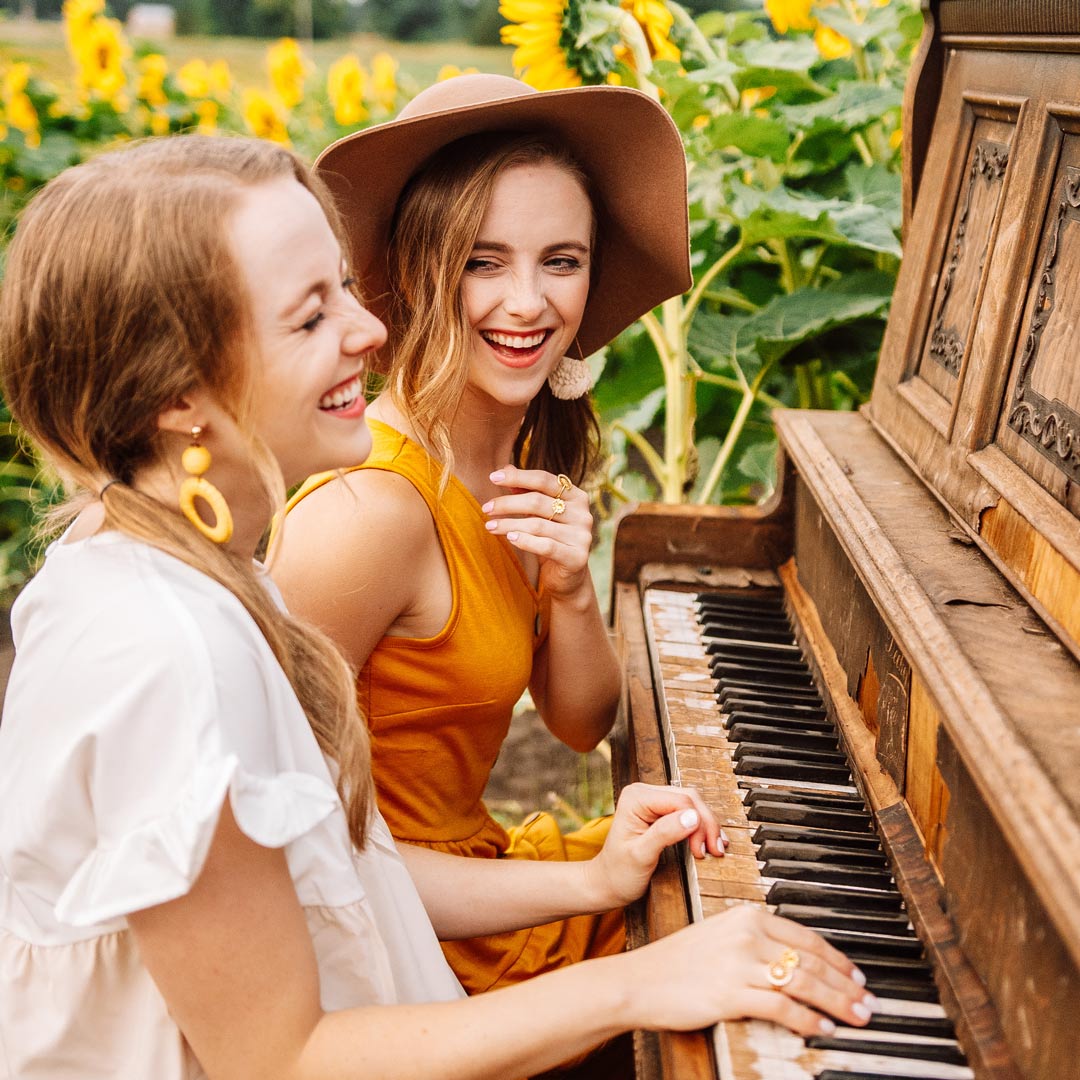 To My Besties – Through It All We Straighten Each Other's Crown Bangle