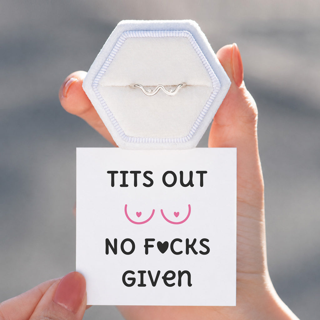 Tits Out No Fucks Given Boobie Ring